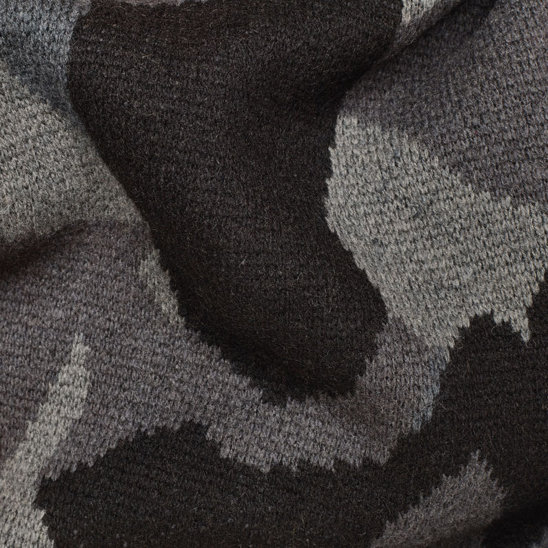 G-STAR® Moon Zip Through Cardigan Knit Black