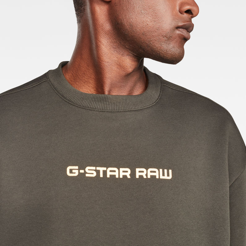 G-Star RAW® Togrul Stor Sweater Grey detail shot