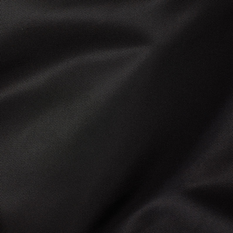 G-Star RAW® Vodan Quilted Bomber Black fabric shot