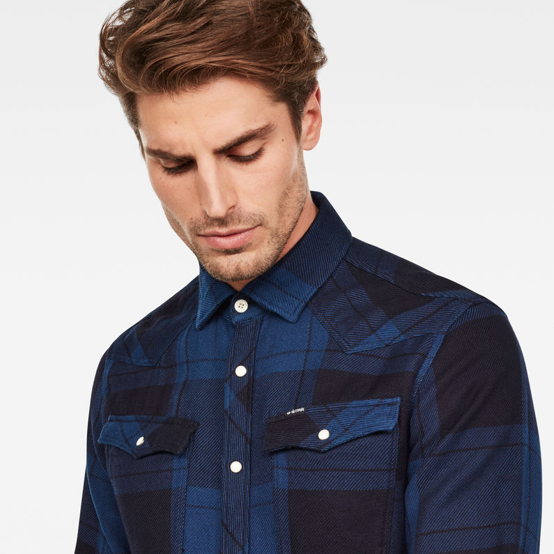 G-Star RAW® 3301 Slim Shirt Dunkelblau