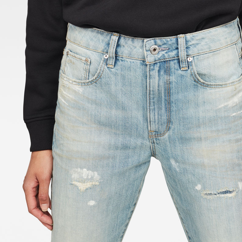 G-STAR® 3301 Mid Waist Boyfriend Jeans Hellblau
