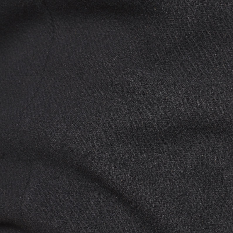 G-Star RAW® Minor Slim Wool Coat Black fabric shot