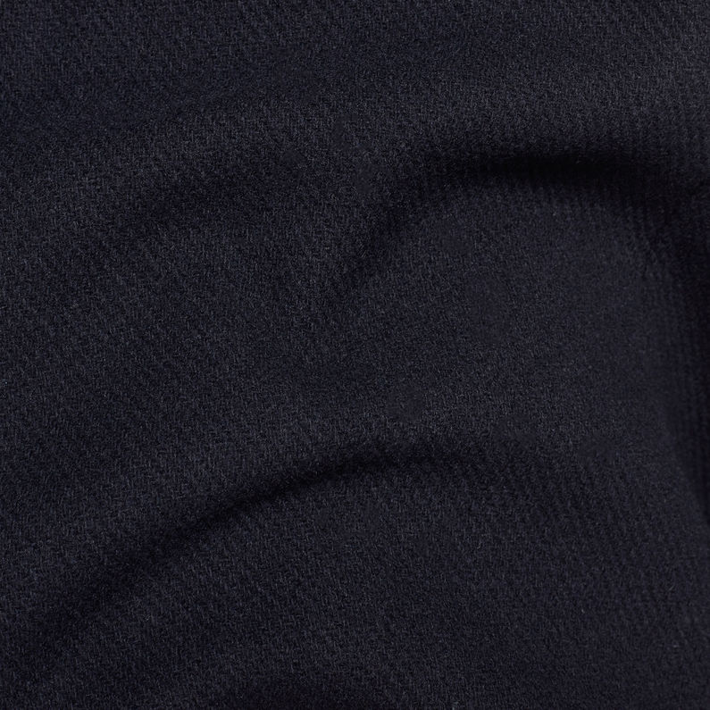 G-Star RAW® Minor SB Wool Coat Bleu foncé fabric shot