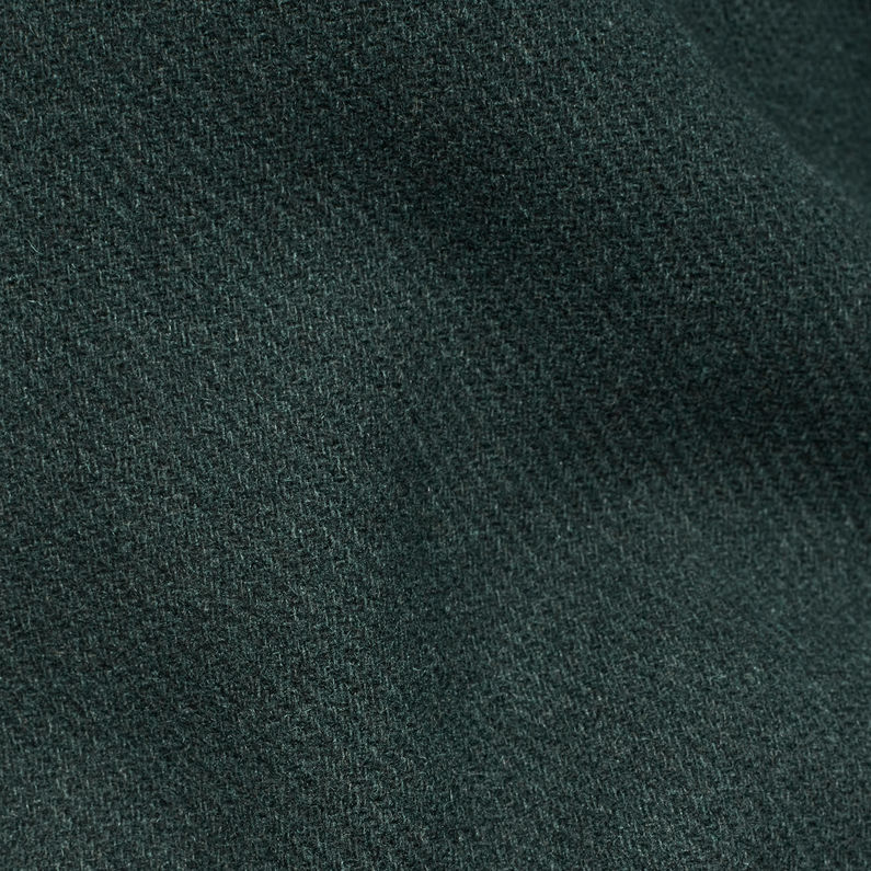 G-Star RAW® Minor SB Wool Coat Green fabric shot