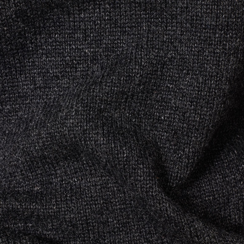 G-Star RAW® Leyla Turtle Knit Grey fabric shot
