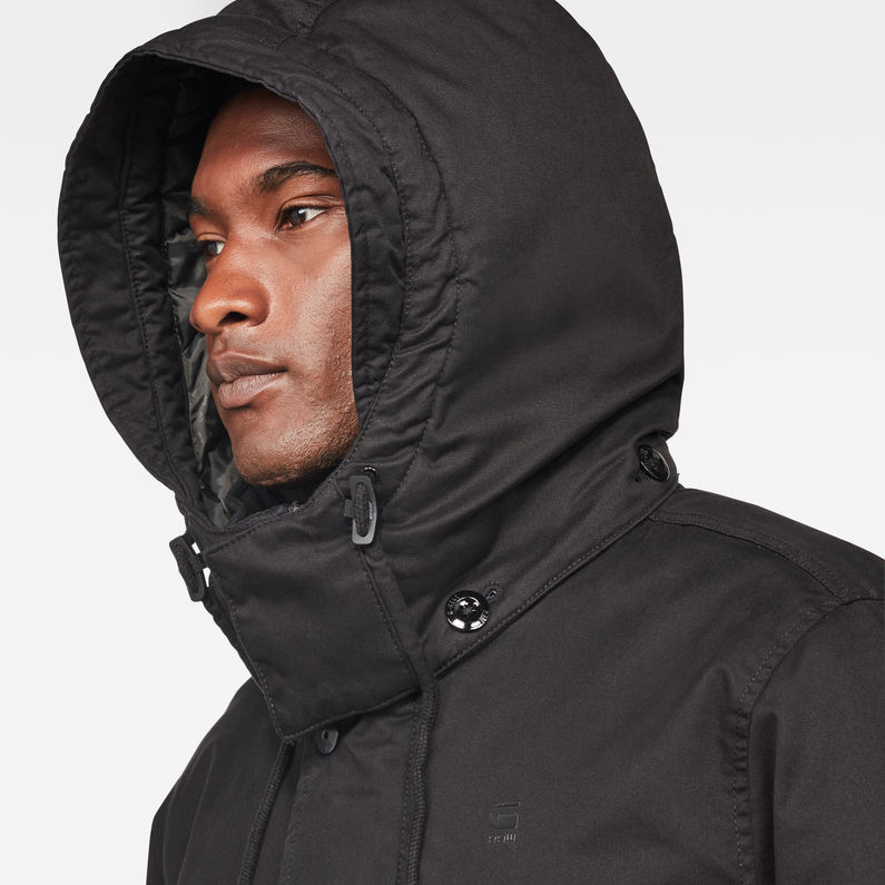 G-STAR® Vodan padded hdd jkt Black detail shot