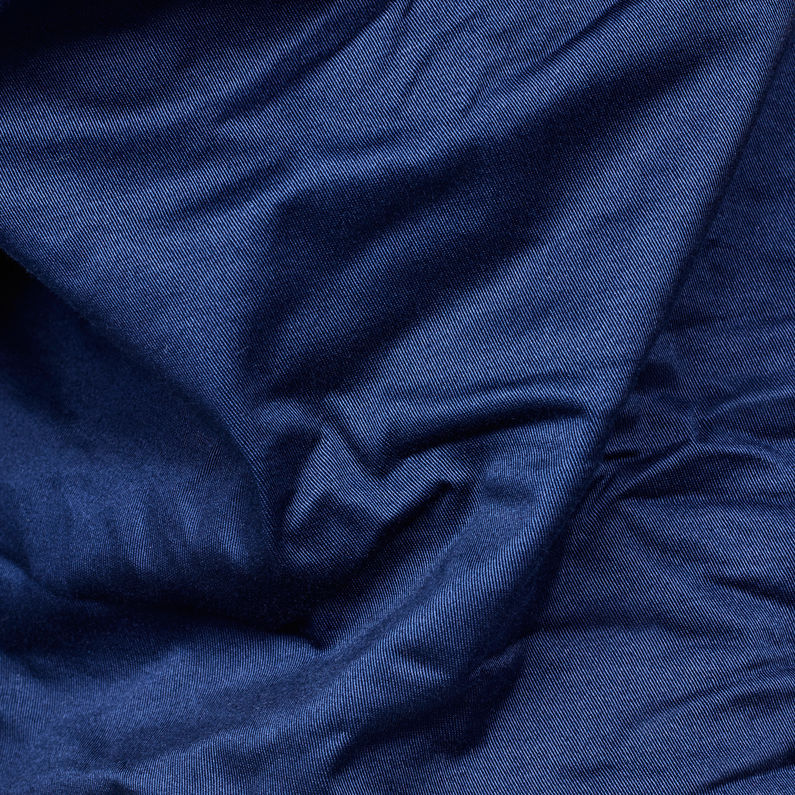 G-STAR® Rovic Zip Loose 1/2 Length Shorts Dark blue fabric shot