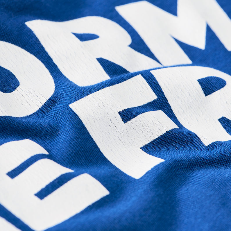 G-Star RAW® Graphic 5 Pocket T-Shirt Azul intermedio