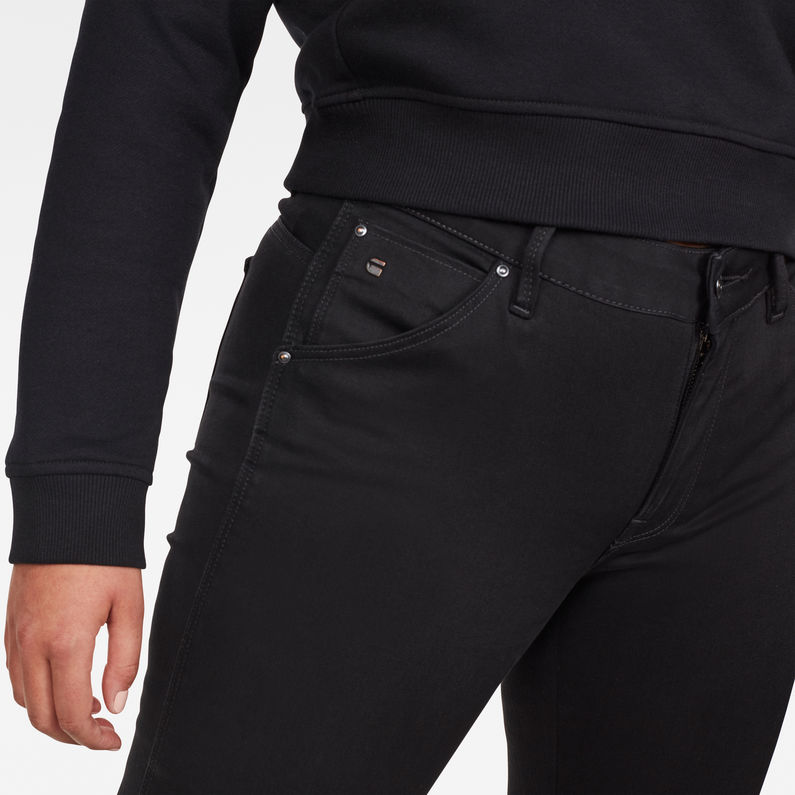 G-Star RAW® 5622 G-Star Shape High Waist Super Skinny Jeans Schwarz