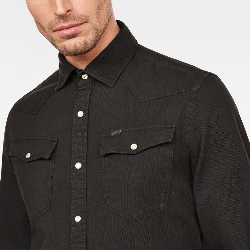 G-STAR® 3301 Denim Shirt Black