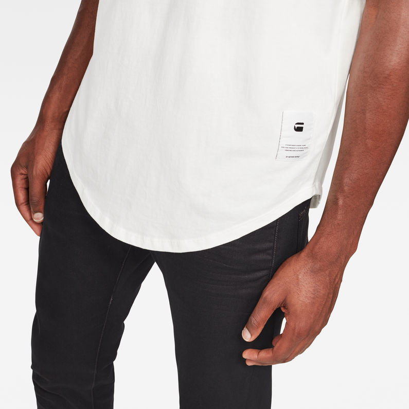 G-Star RAW® Shelo Relaxed T-Shirt Beige detail shot