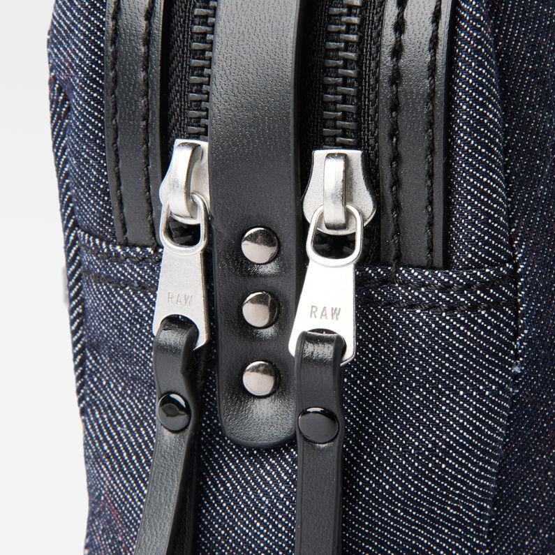 G-Star RAW® Mozoe Small Denim Shoulder Bag Dark blue inside view