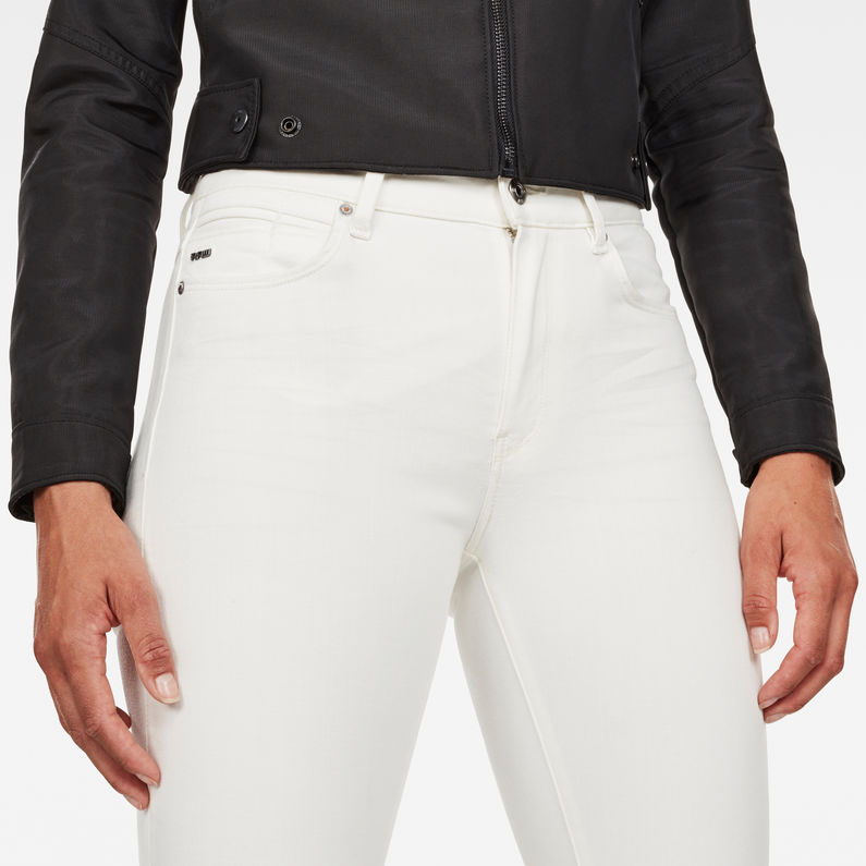 G-Star RAW® G-Star Shape High Super Skinny Jeans White