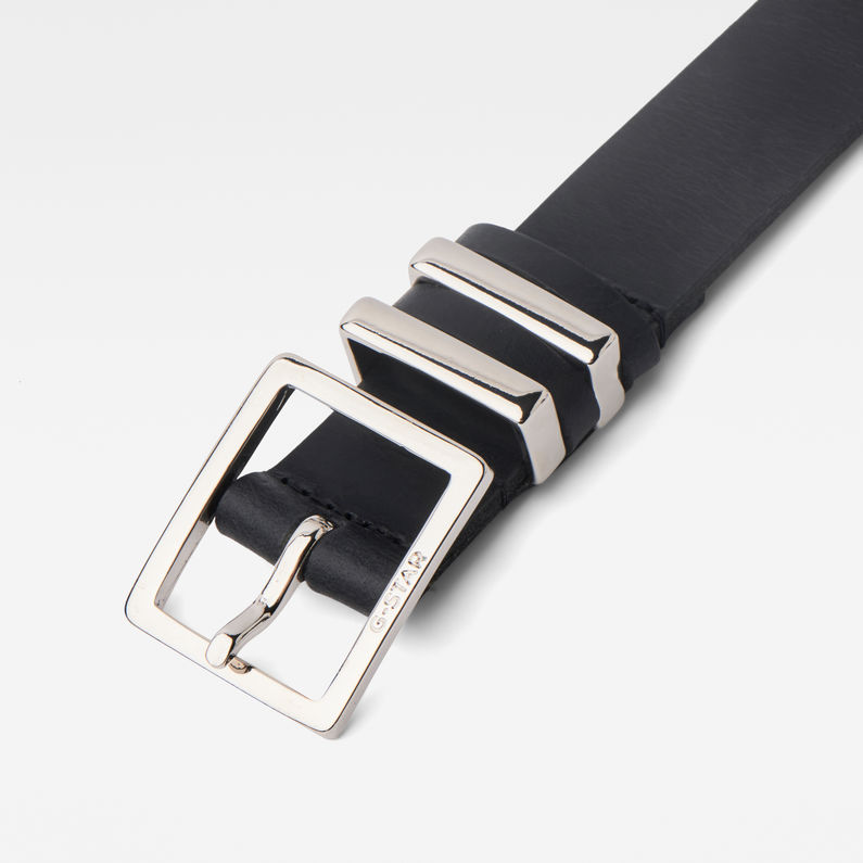 G-Star RAW® Wukah Belt Black detail shot buckle