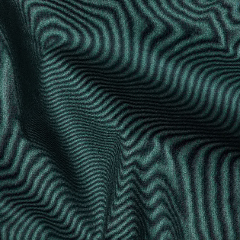 G-Star RAW® Rovic High waist Paperbag Shorts Green fabric shot