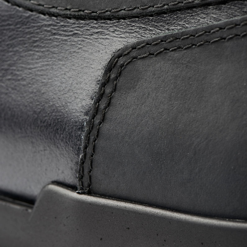 G-Star RAW® Rackam Wallabee shoes Zwart fabric shot