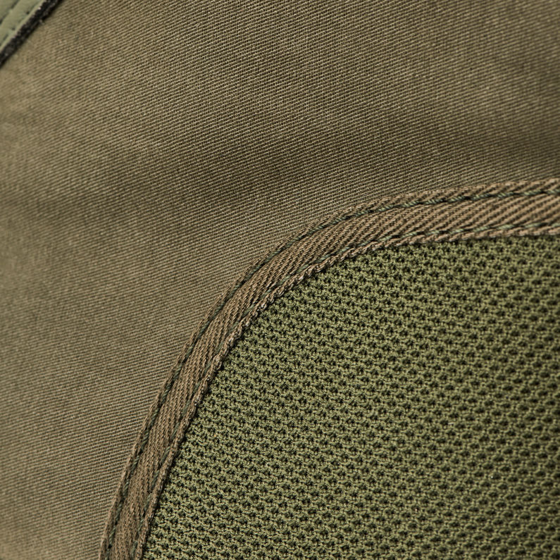 G-Star RAW® Rackam Scuba Mid Green fabric shot