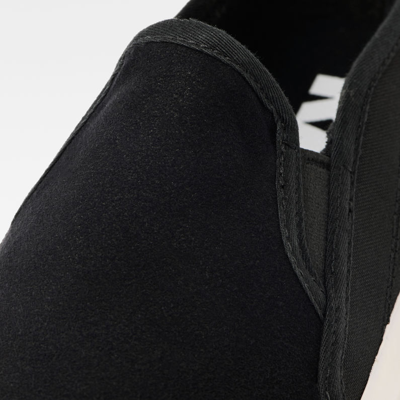 G-Star RAW® Strett slip on Sneakers Noir detail