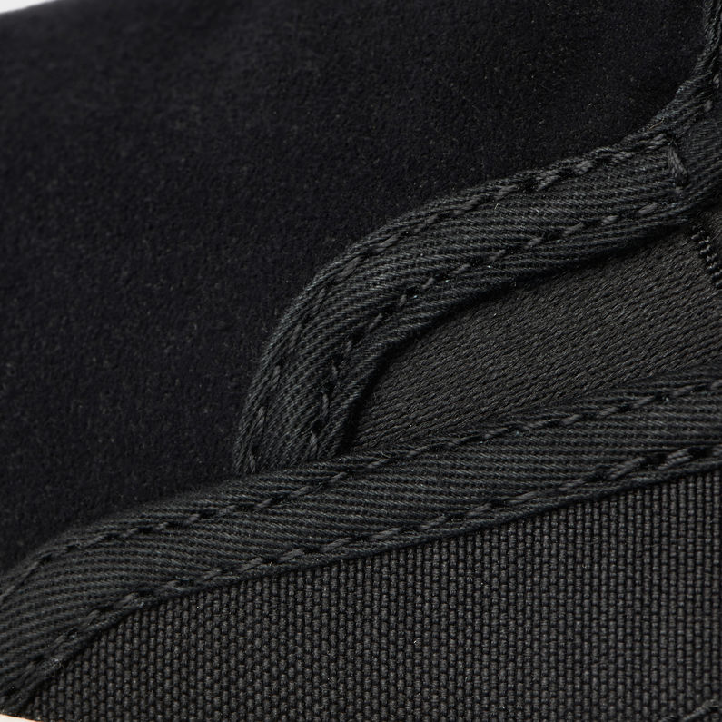 G-Star RAW® Strett slip on Sneakers Noir fabric shot