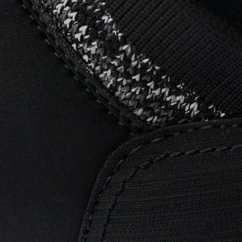 G-Star RAW® Rackam Deline Sneakers Black fabric shot