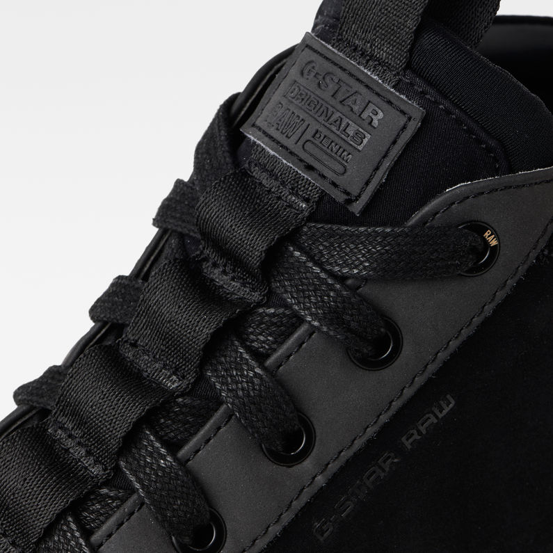 G-Star RAW® Rackam Core Mid Sneakers Black detail
