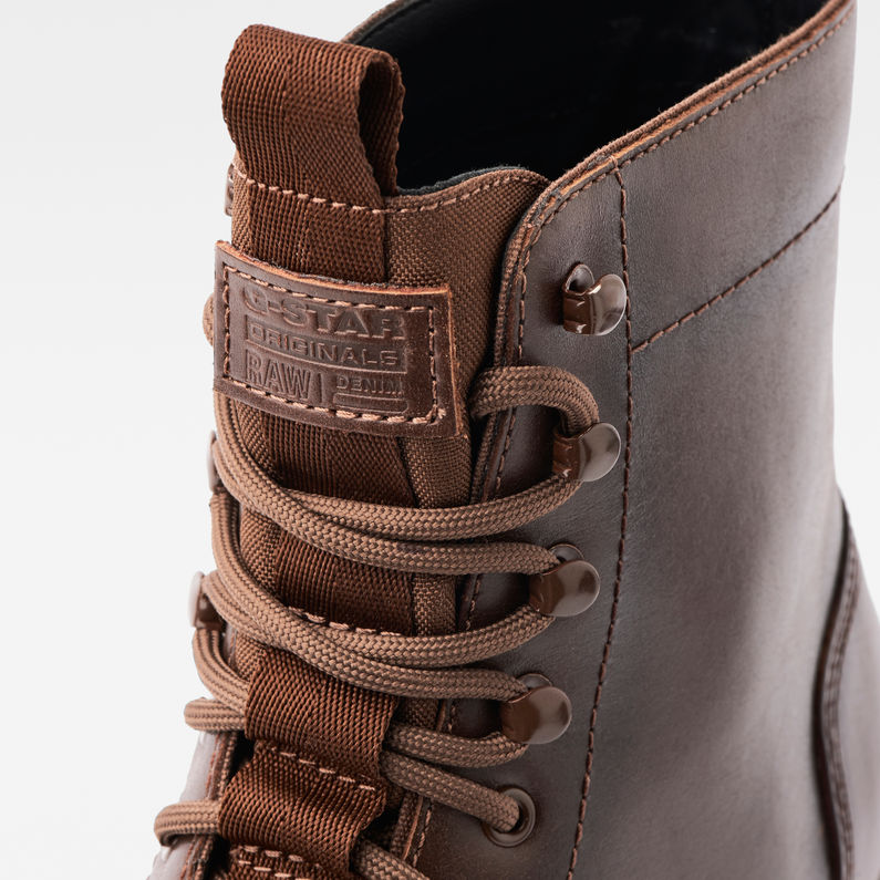 G-Star RAW® Roofer II Boot Brown detail