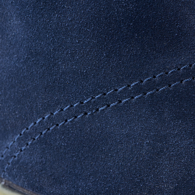 G-STAR® Rovulc Suede Mid Sneaker Azul intermedio fabric shot
