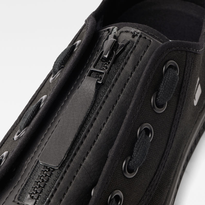 G-Star RAW® Rovulc Zip Low Sneaker Black detail