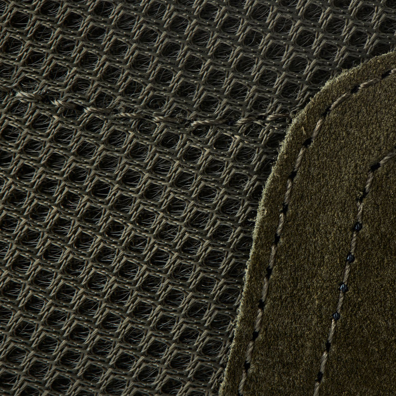G-Star RAW® Rackam Rovic Sneaker Green fabric shot