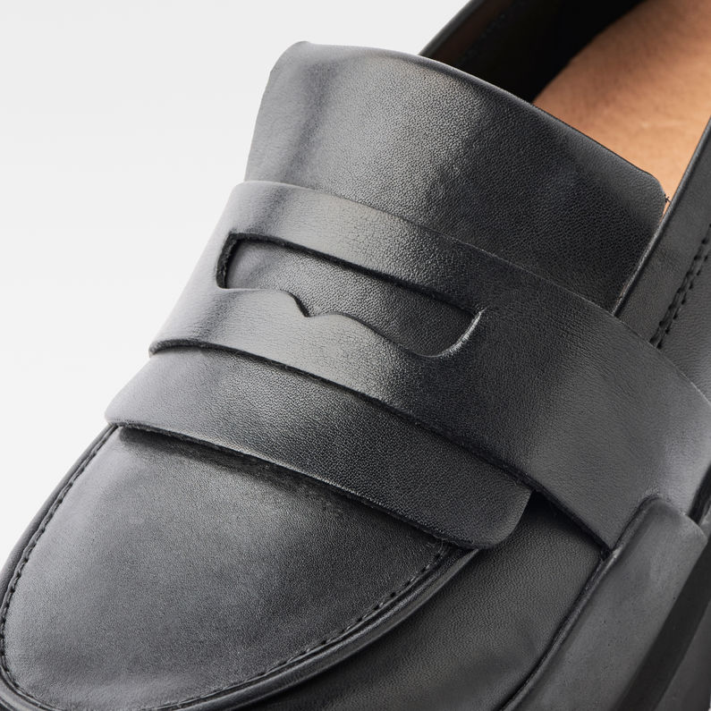 G-STAR® Rackam Loafer Negro detail