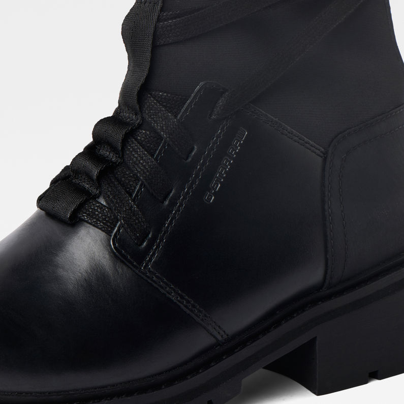 G-Star RAW® Deline Sock Boot Schwarz detail
