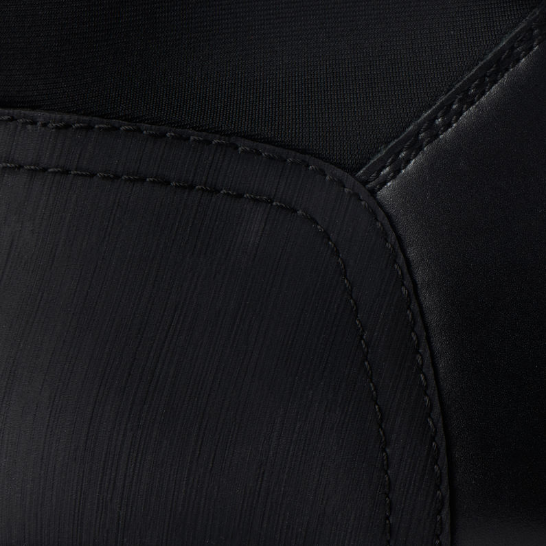 G-STAR® Deline Sock Boot Black fabric shot