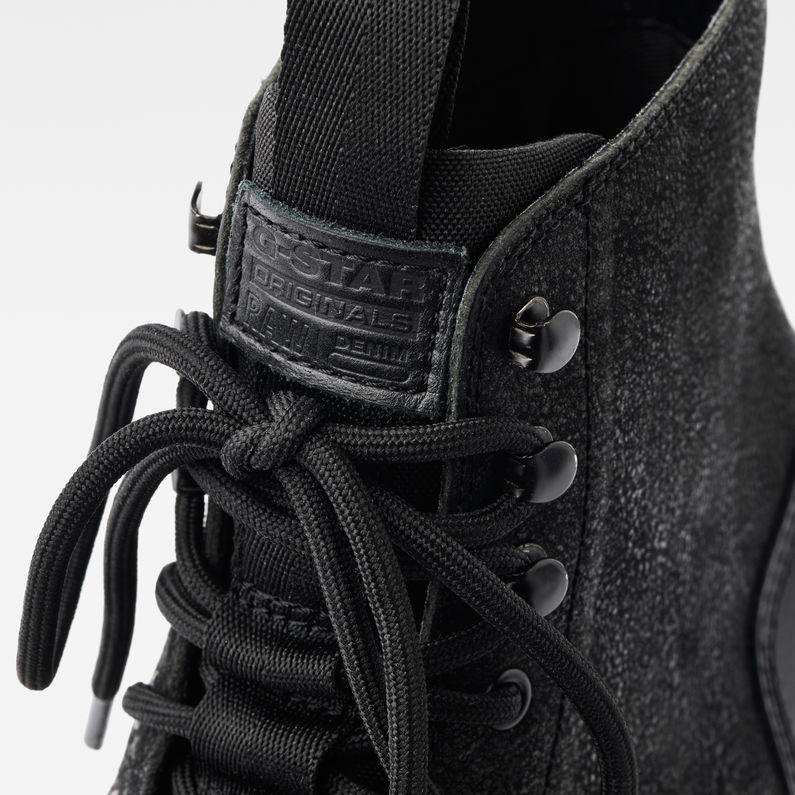 G-Star RAW® Roofer II Boots Black detail