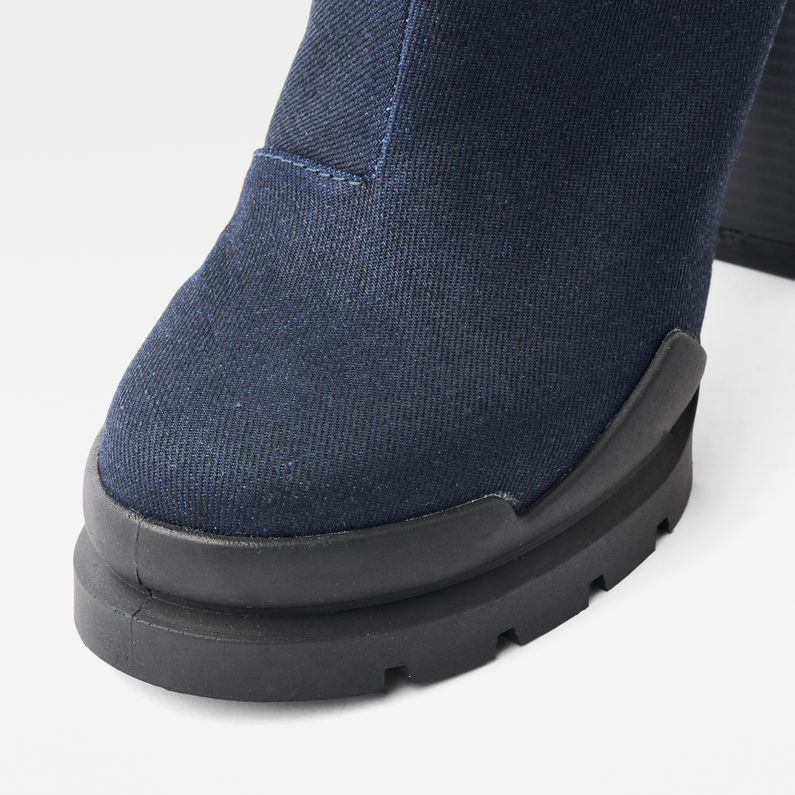 G-STAR® Rackam Heel Boot Dark blue detail