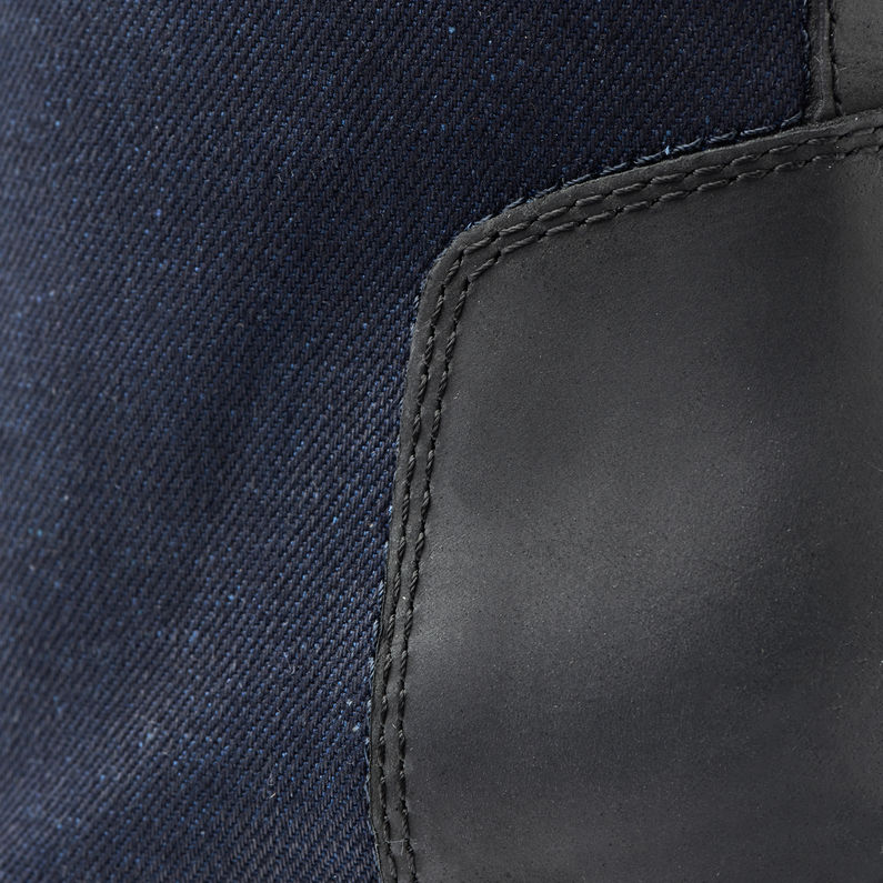 G-STAR® Rackam Heel Boot Dark blue fabric shot