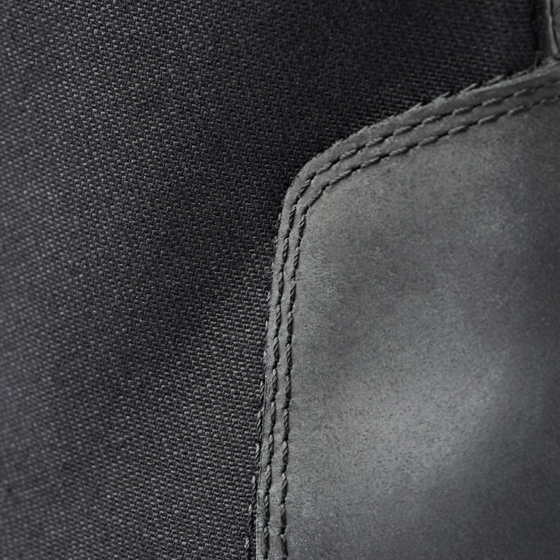 G-Star RAW® Rackam Heel Boot Black fabric shot