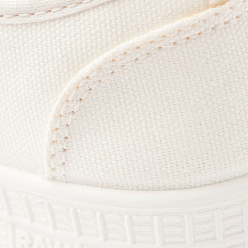 G-Star RAW® Rovulc Zip Low Sneakers Beige fabric shot