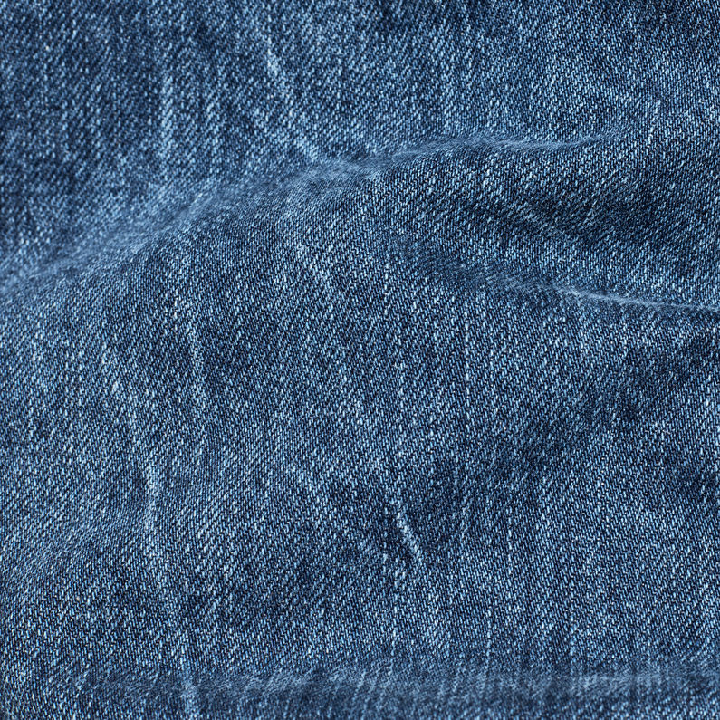 G-STAR® 3301 Slim Jacket Mittelblau fabric shot