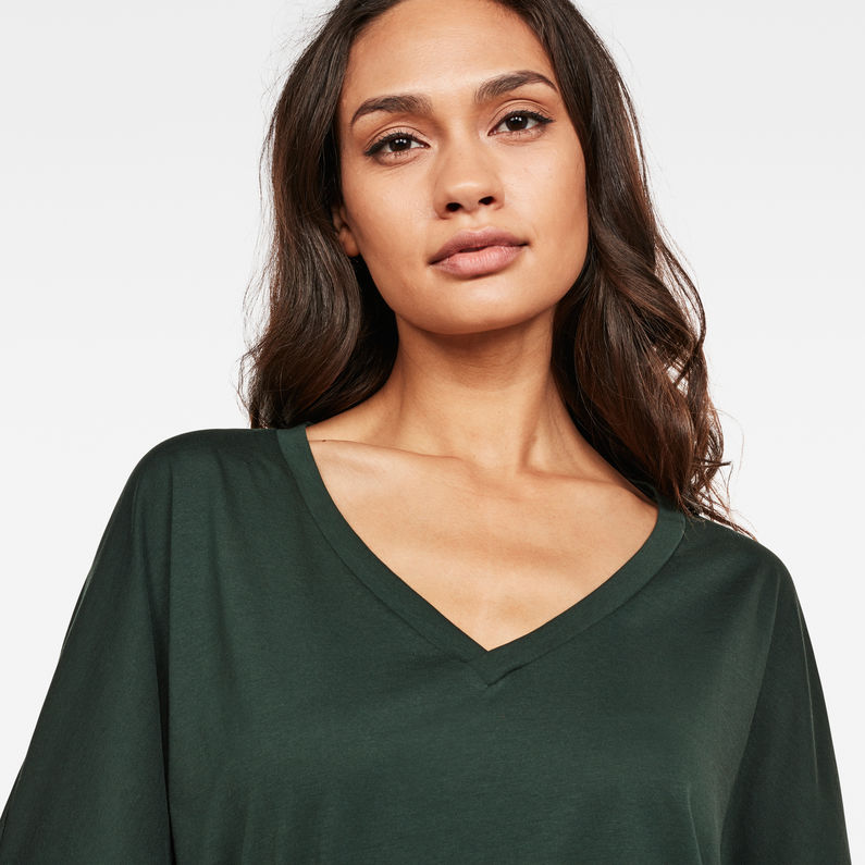 G-Star RAW® Joosa Straight T-Shirt Green detail shot