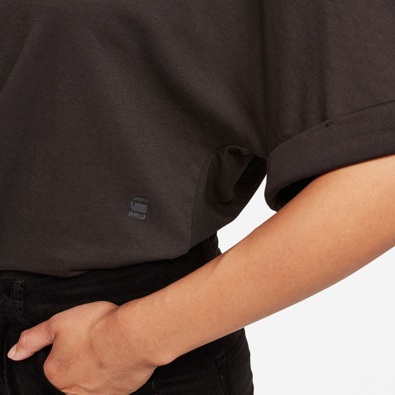 G-Star RAW® Joosa Straight T-Shirt Black detail shot