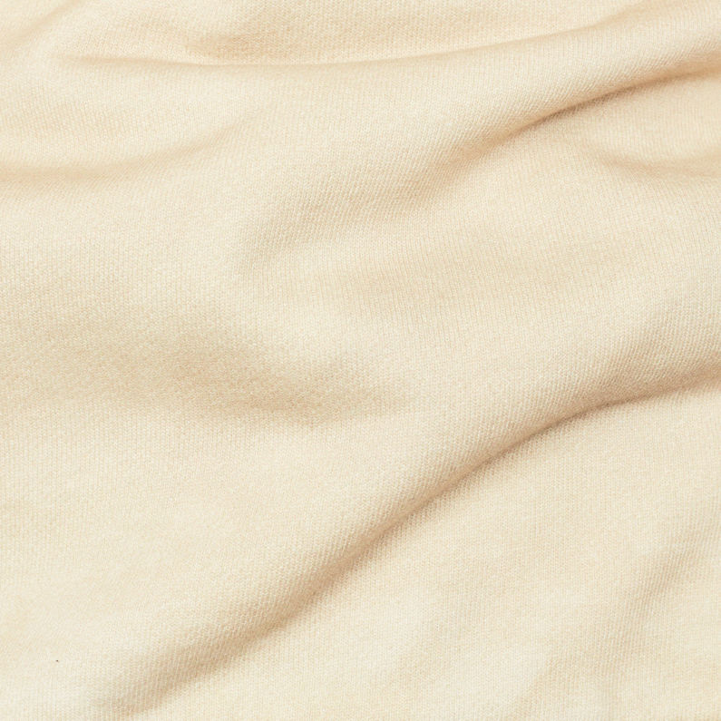 G-Star RAW® Cyrer Earth Hooded Sweat Beige fabric shot