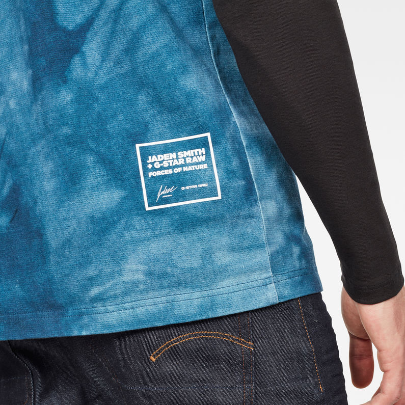 G-STAR® Cyrer Water Loose T-Shirt Medium blue
