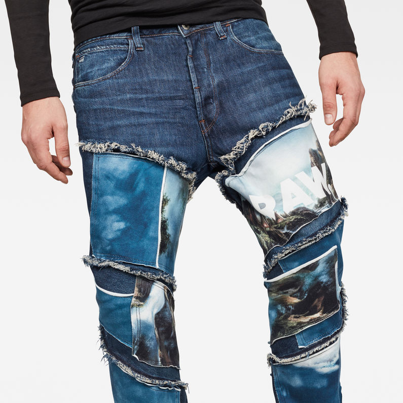 G-Star RAW® Spiraq RFTP 3D Slim Jeans Midden blauw
