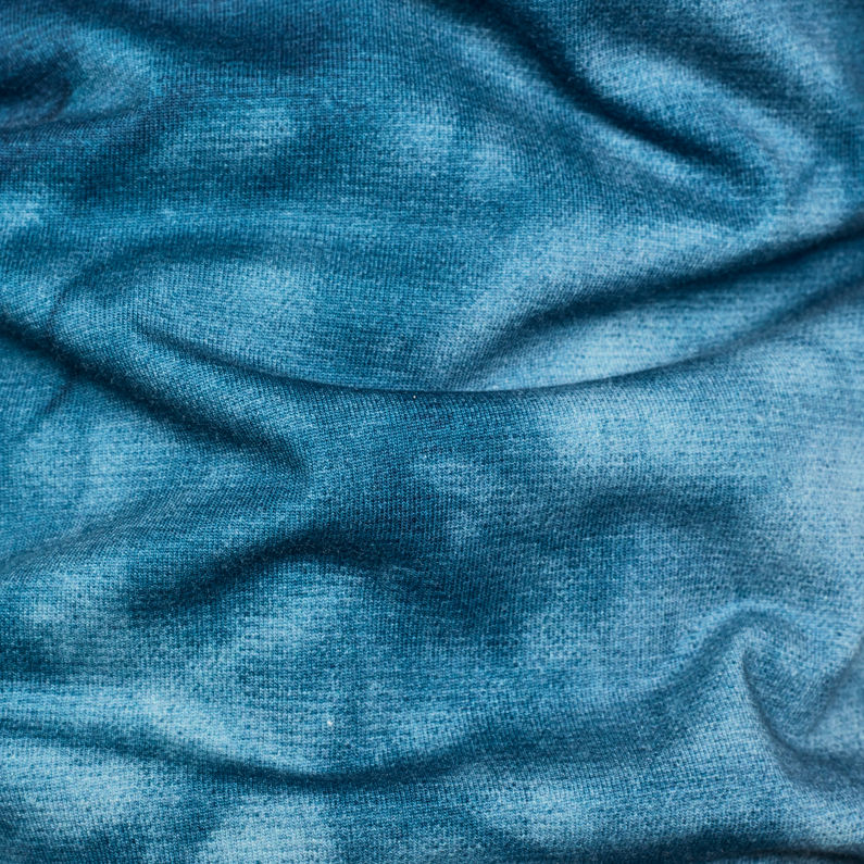G-Star RAW® Cheiri Water Straight T-Shirt Medium blue fabric shot