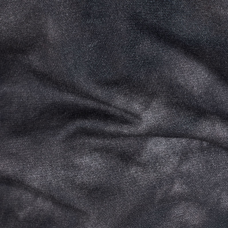 G-Star RAW® Cheiri Eclipse Relaxed Hooded Sweat Noir fabric shot