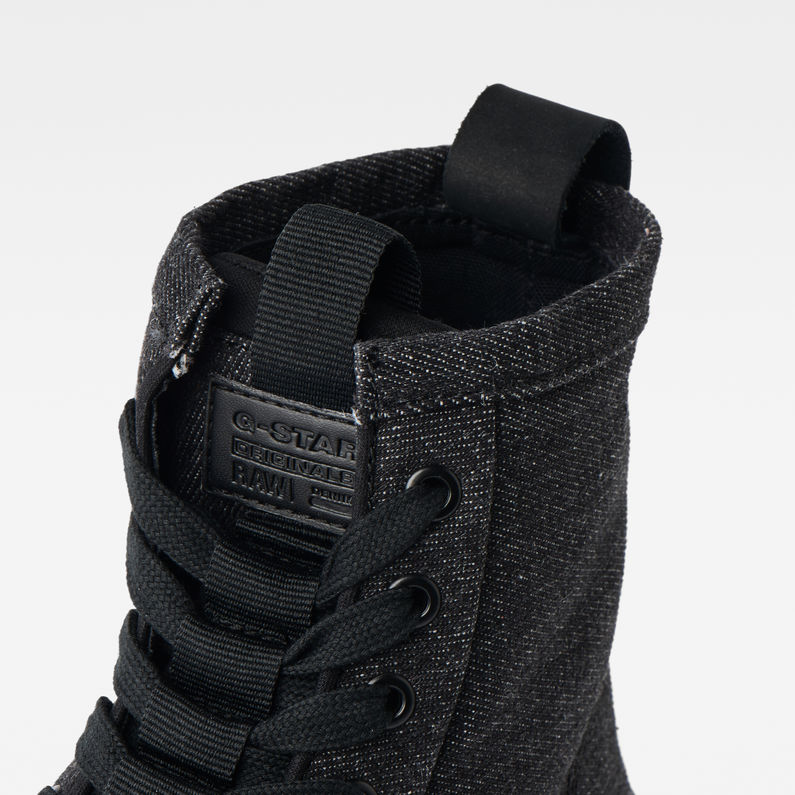 G-STAR® Rackam Rovulc Denim Boot Black detail