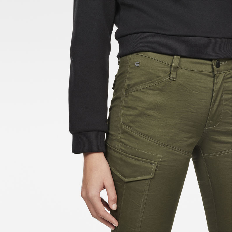 high waisted green skinny jeans