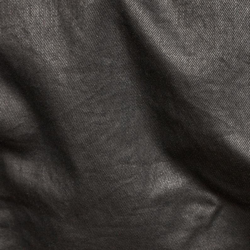 G-STAR® Empral Deconstructed 3D Biker Jacket Black fabric shot