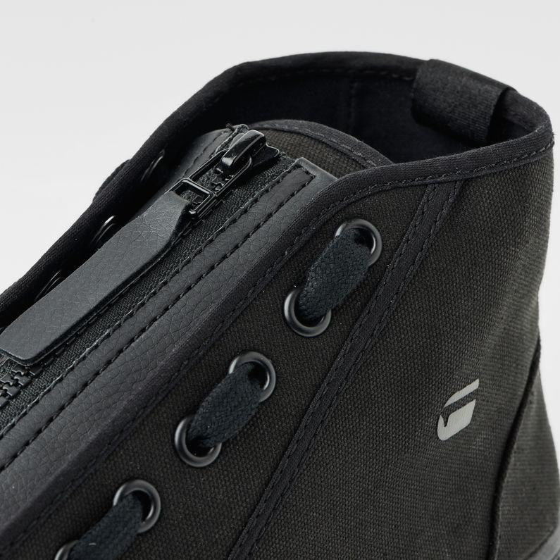 G-STAR® Rovulc Zip Mid Sneakers Black detail