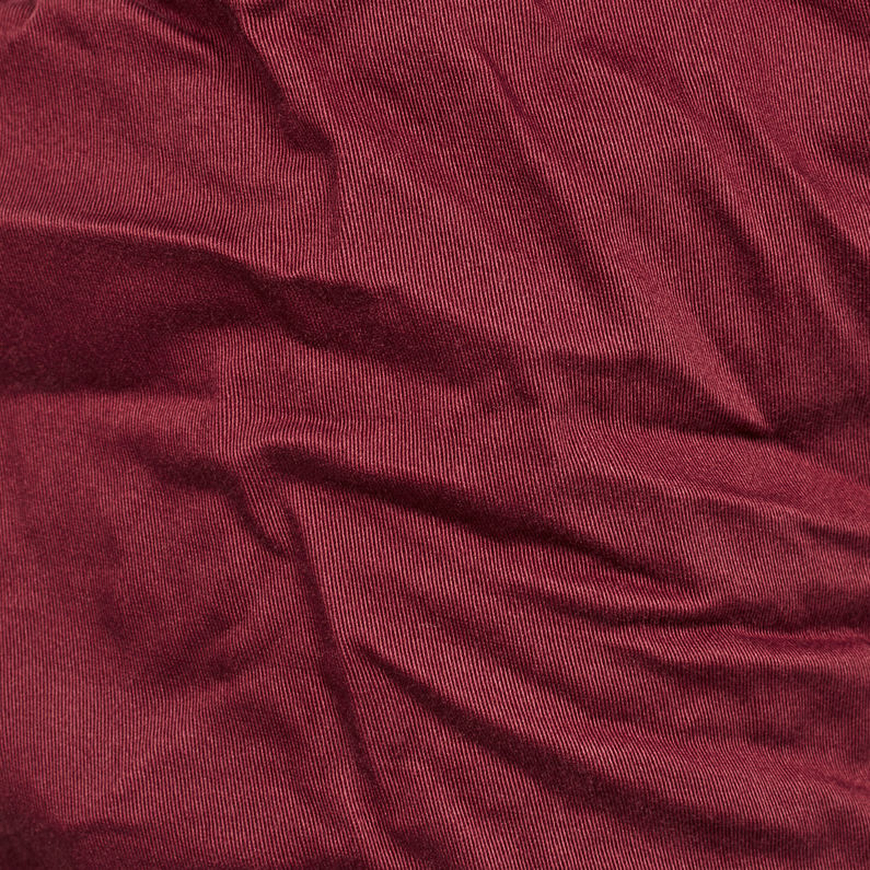 G-Star RAW® Rovic Zip 3D Straight Tapered Pants Rouge fabric shot